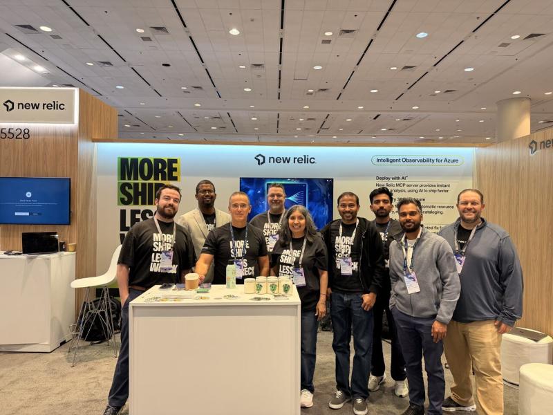 New Relic Employees at Microsoft Ignite
